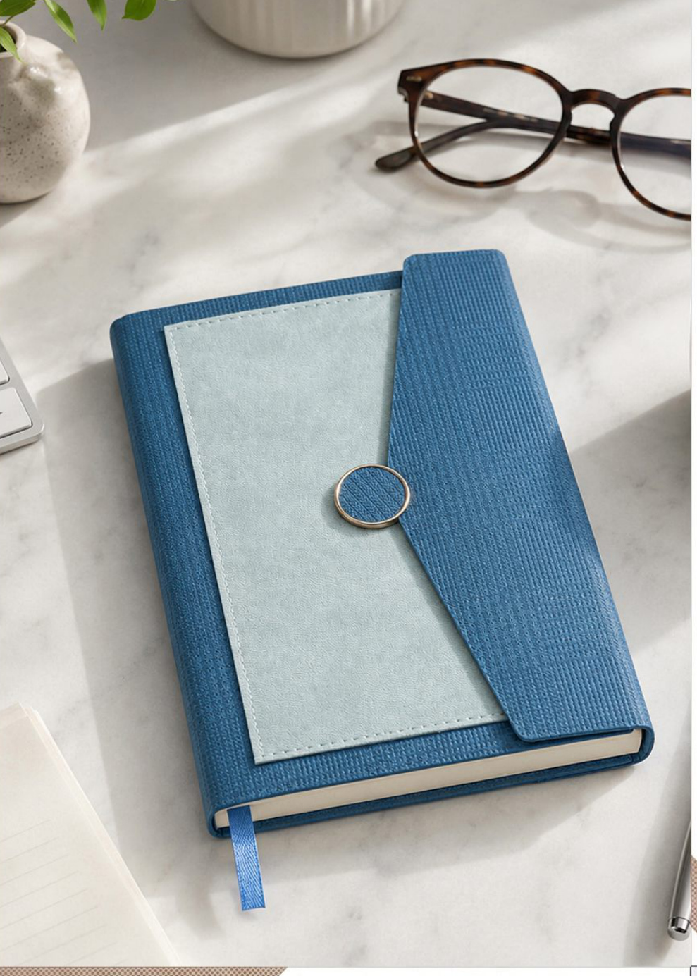 V-726 Luxury Foil-Stamped Executive Organizer